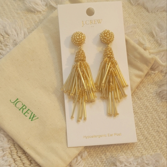 Jcrew tiered bead earrings - Picture 2 of 8